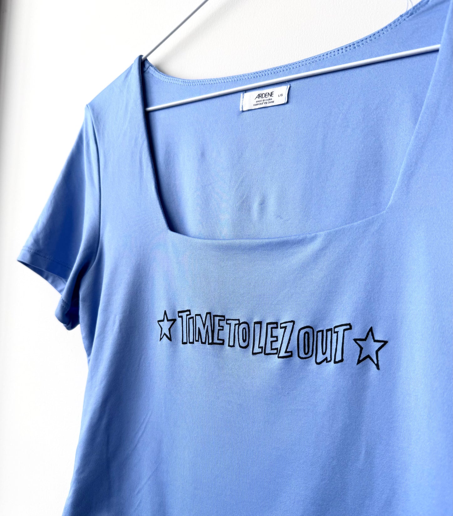 Lez Out Scoop Neck T