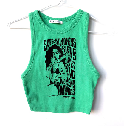 Women’s Wrongs Cropped Tank