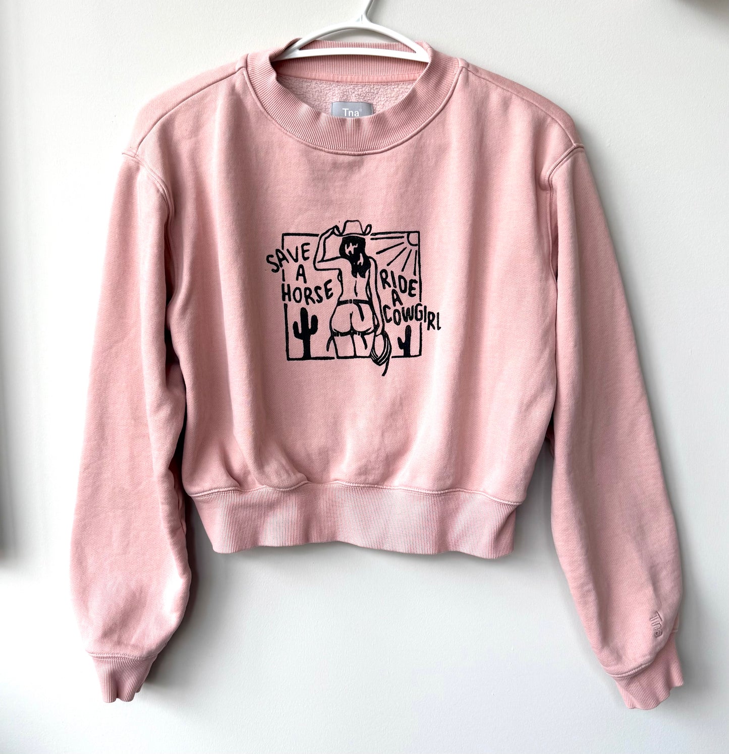 Cowgirl Cropped Crewneck