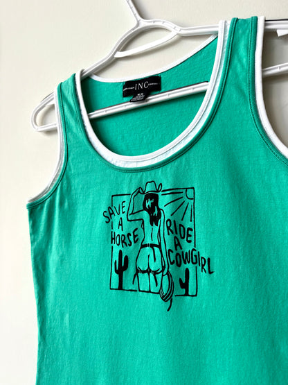 Cowgirl Layered Tank Top