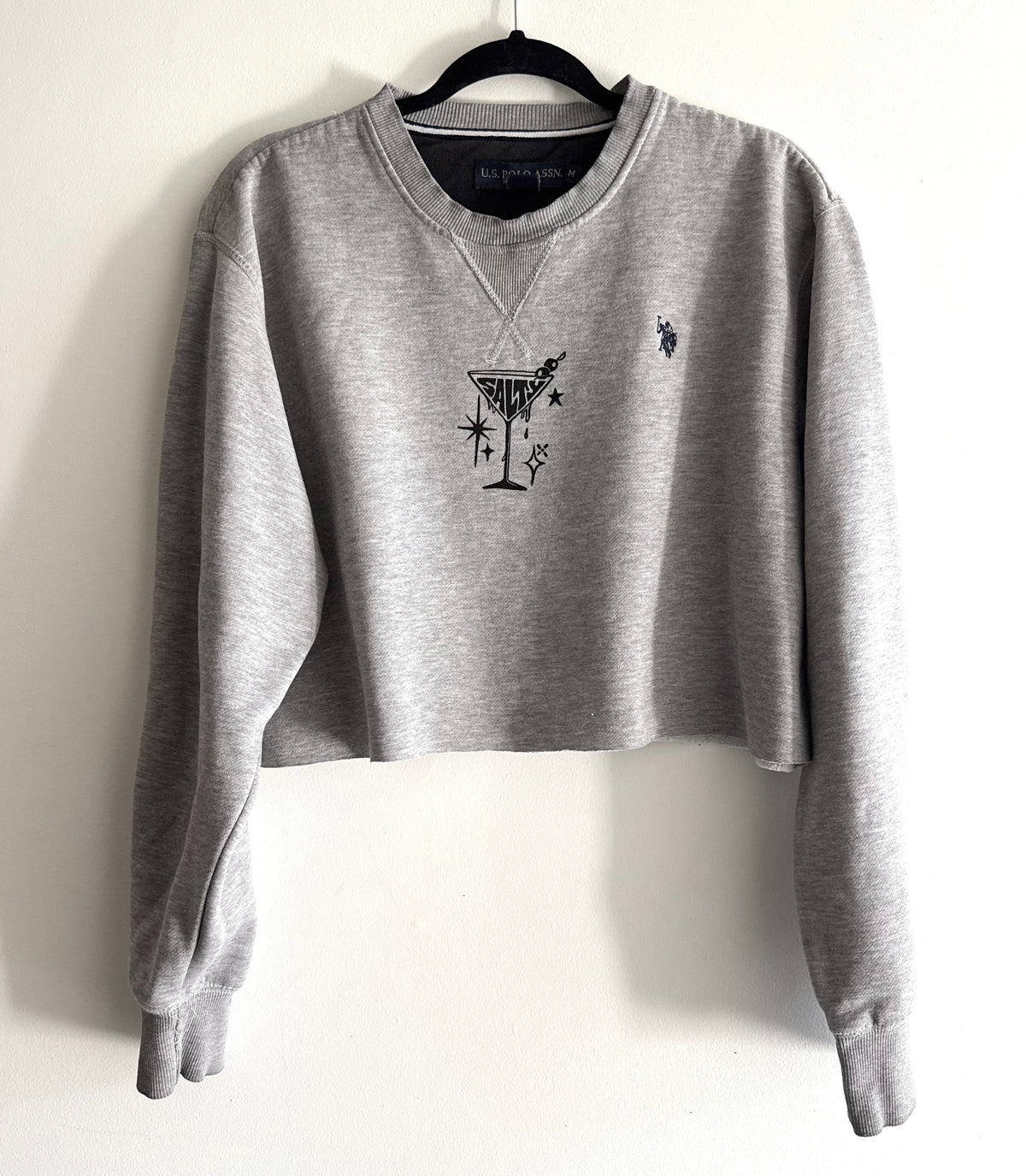 Salty Cropped Crewneck