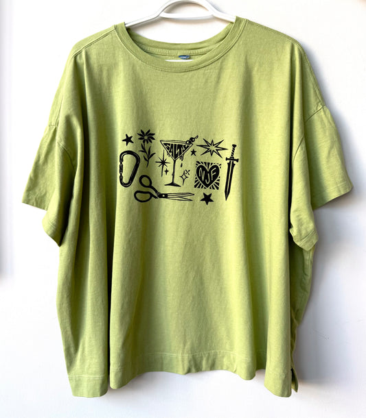 Patchwork Printed T-Shirt
