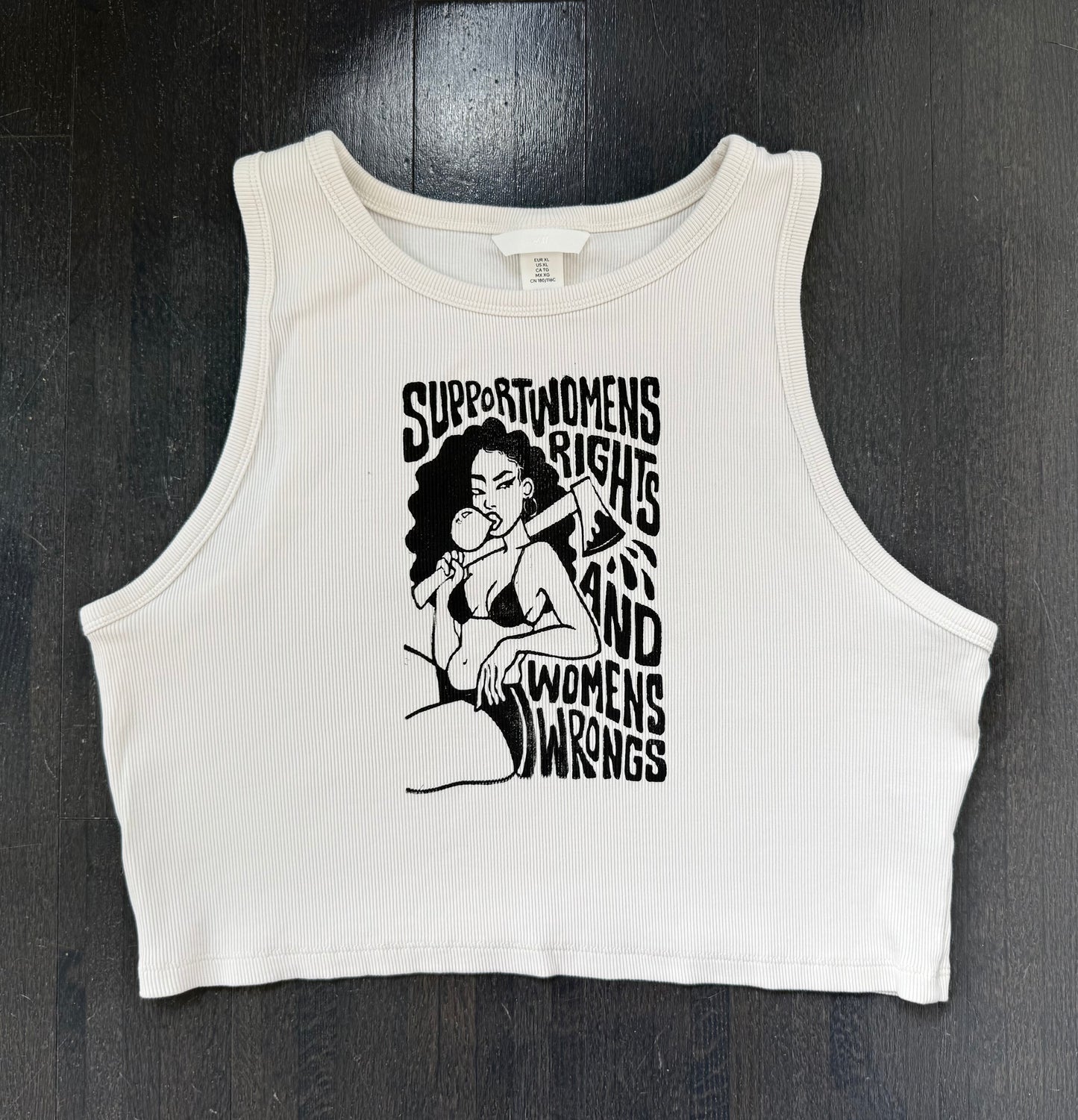 Women’s Wrongs Cropped Tank