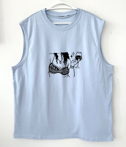 Full Bodied & Fruity Sleeveless Top