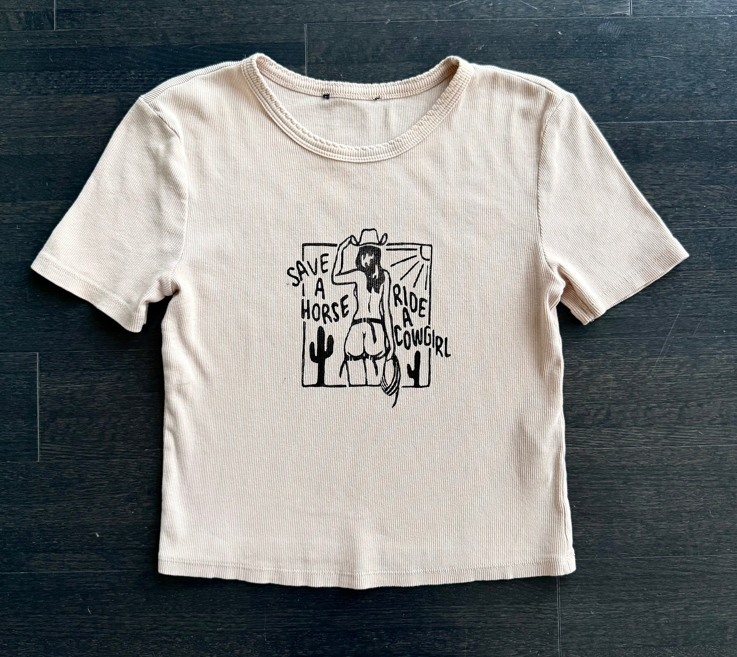 Cowgirl Cropped T