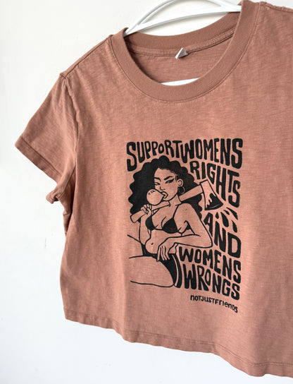 Women’s Wrongs Cropped T