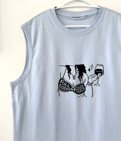 Full Bodied & Fruity Sleeveless Top