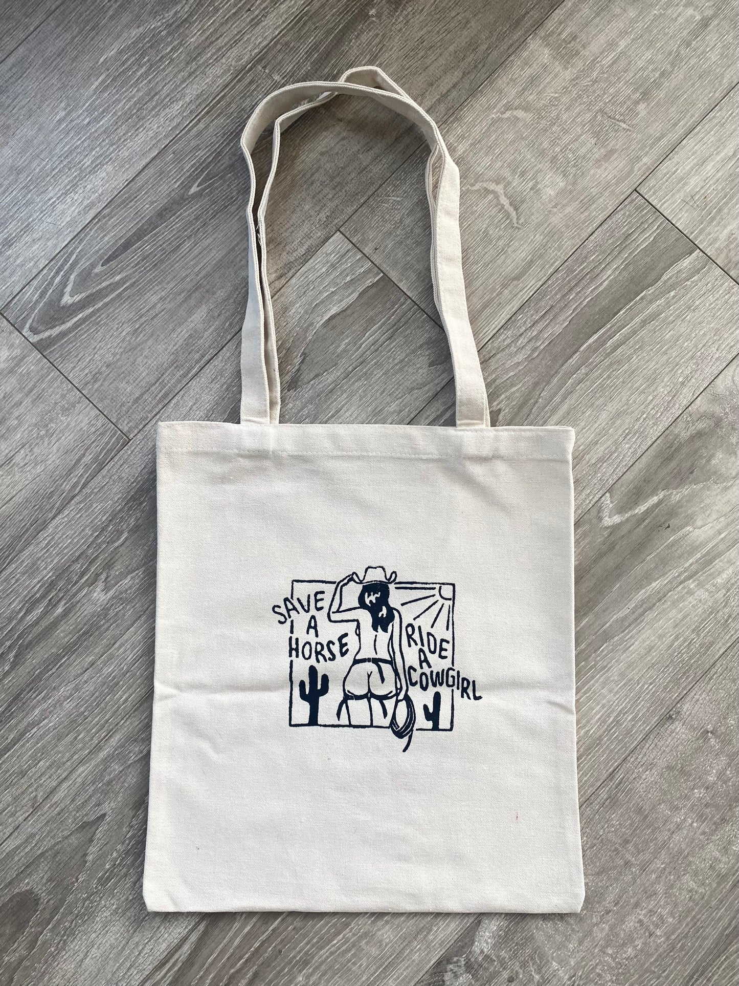 Cowgirl Tote Bag